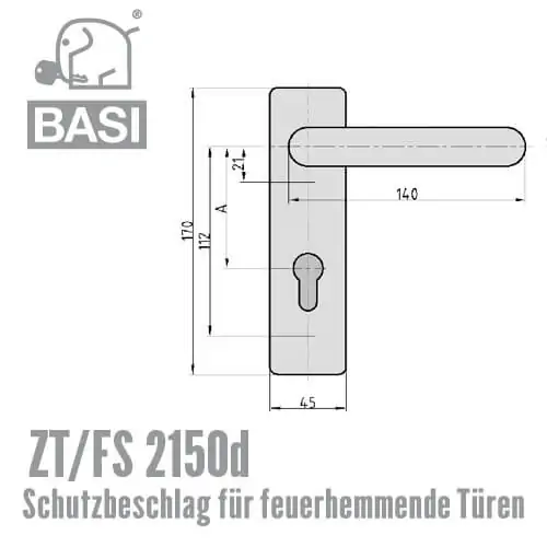 Schutzbeschlag ZT/FS 2150d – Bild 4