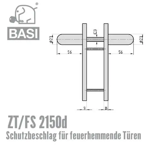 Schutzbeschlag ZT/FS 2150d – Bild 3