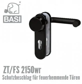 BASI ZT/FS 2150w Schutzbeschlag für feuerhemmende Türen