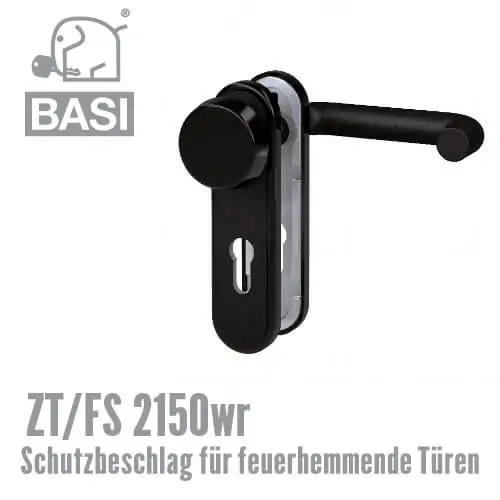 BASI ZT/FS 2150w Schutzbeschlag für feuerhemmende Türen