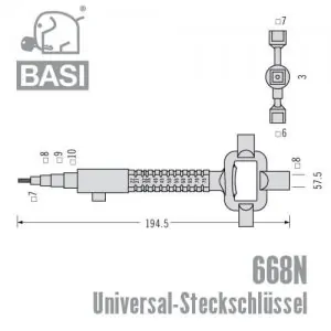 steckschlusse 668n