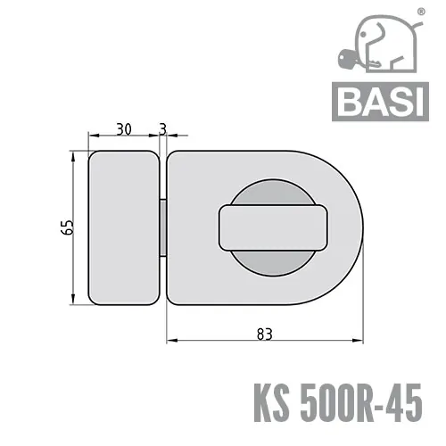 Kastenzusatzschloss KS 500 R – Bild 2