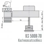 Kastenzusatzschloss KS 500 R – Bild 7