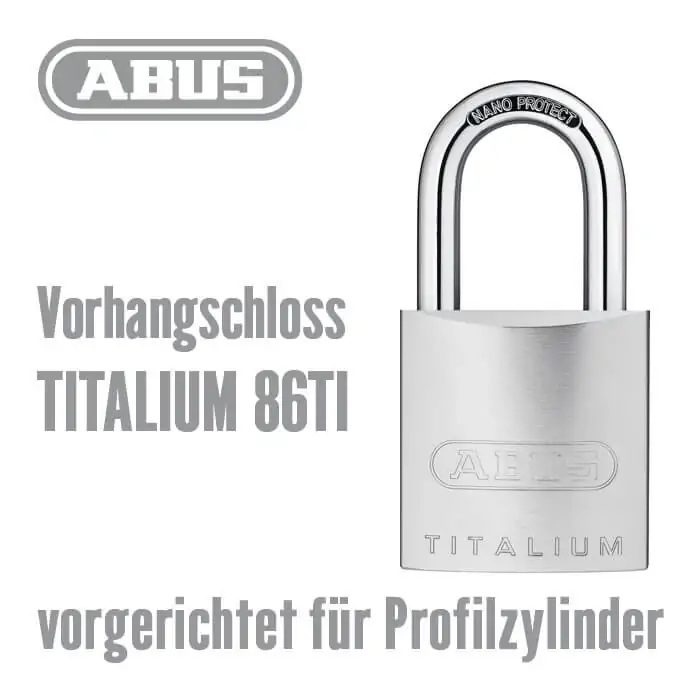 ABUS Vorhängeschloss 86TI