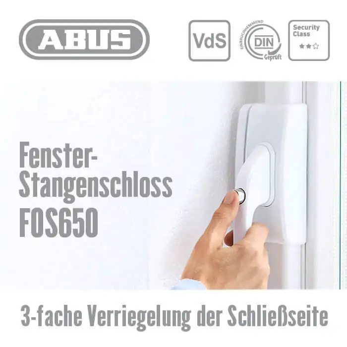 Fenster-Stangenschloss