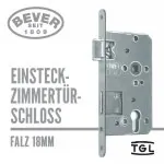 BEVER Einsteck-Zimmertürschloss falz 18mm