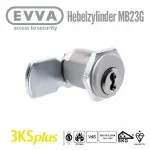 EVVA 3KS+ Hebelzylinder MB23G mit Sicherungskarte
