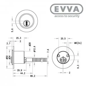 EVVA Außenzylinder