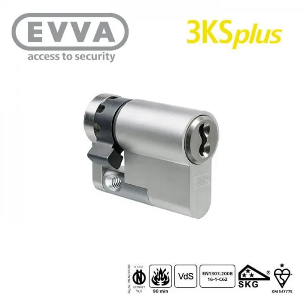 EVVA 3ksplus Halbzylinder