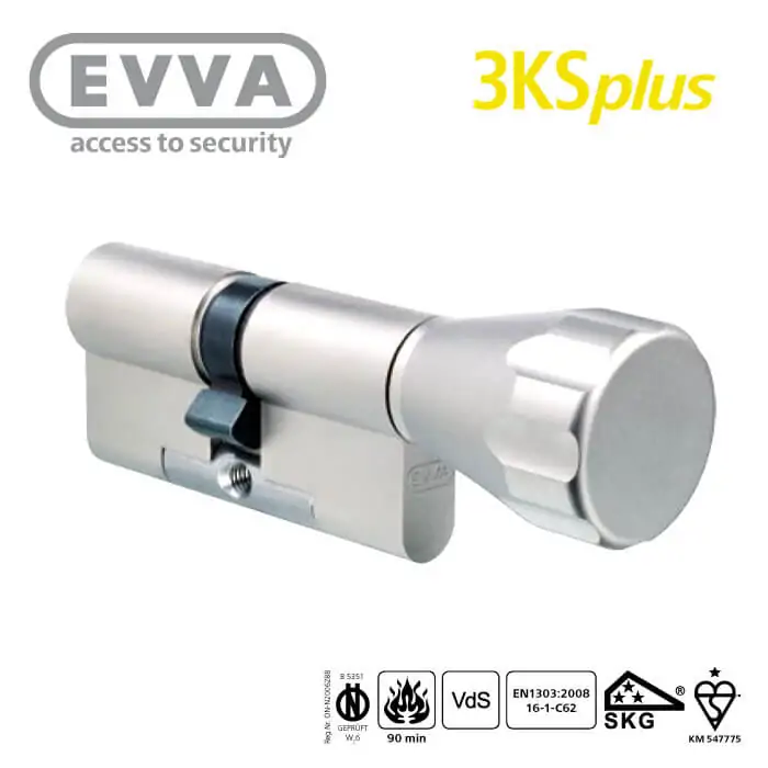 EVVA 3KS+ Knaufzylinder – Bild 1