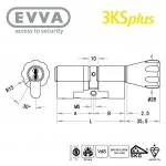 EVVA 3KS+ Knaufzylinder – Bild 6