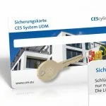 CES UDM Sicherungskarte
