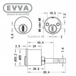 EVVA MCS Außenzylinder AZI – Bild 2