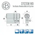 CES WD Halbzylinder – Bild 2
