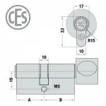 CES RHM Knaufzylinder – Bild 2