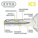 EVVA ICS Vorhängeschloss – Bild 4
