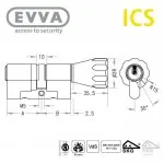 EVVA ICS Knaufzylinder – Bild 3