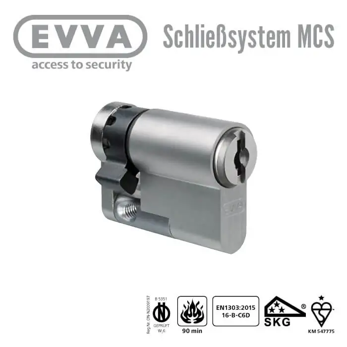 EVVA MCS Halbzylinder