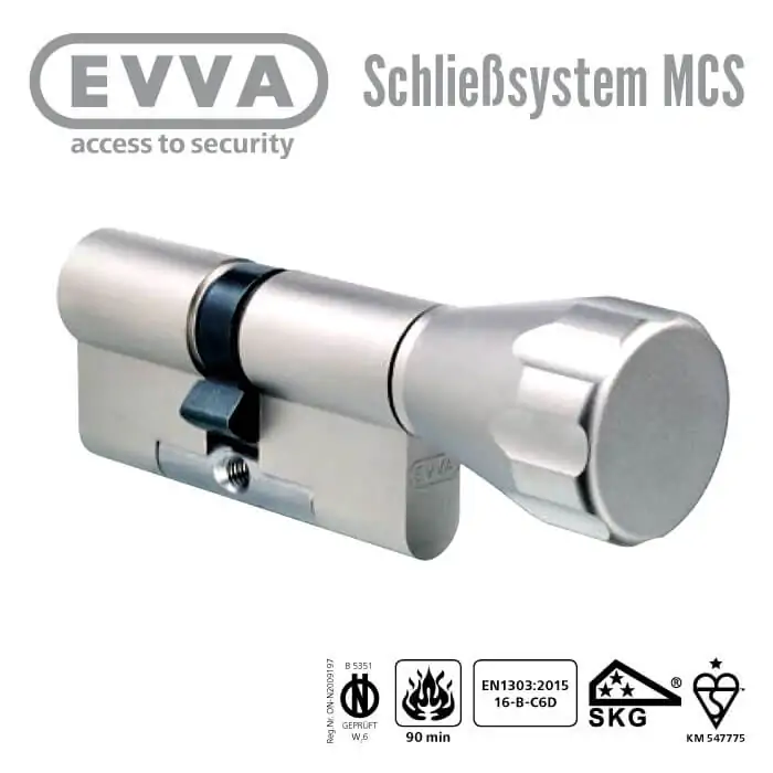 EVVA MCS Knaufzylinder