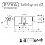 EVVA MCS Knaufzylinder – Bild 2