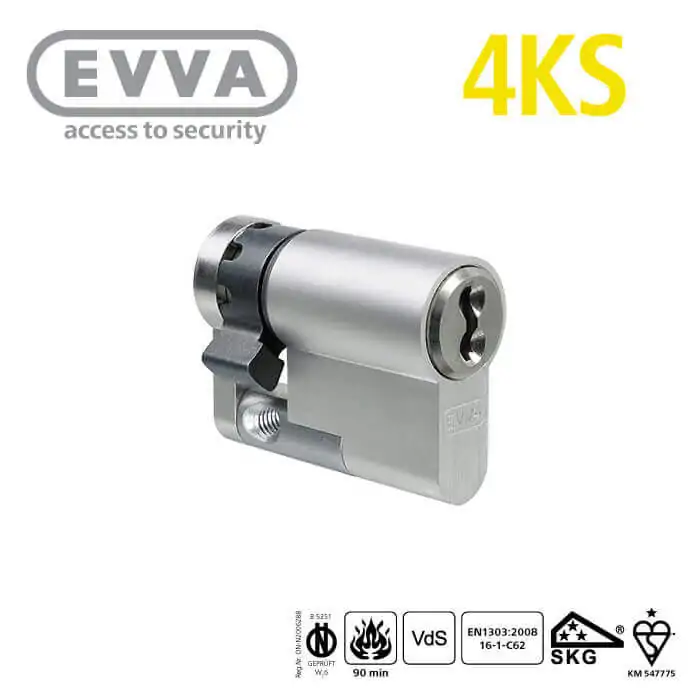 EVVA 4KS-Halbzylinder EVVA 4KS Halbzylinder