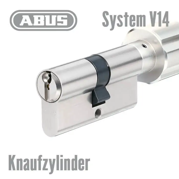 ABUS V14 Knaufzylinder mit Sicherungskarte