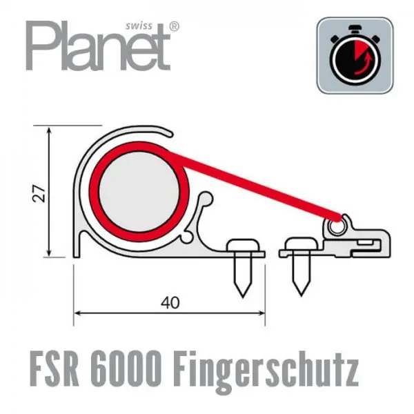 Fingerschutz-Rollo FSR 6000 – Bild 4