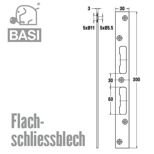 Schließblech FLB955 – Bild 3