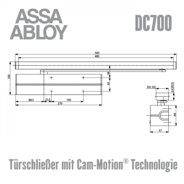 Türschließer DC700 – Bild 2