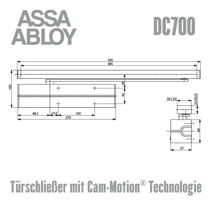 Türschließer DC700 – Bild 2