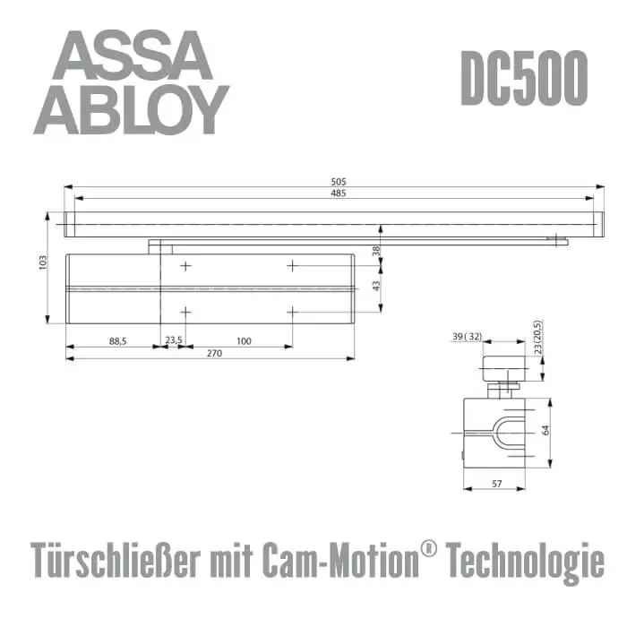 ASSA ABLOY Türschließer DC500 – Bild 2