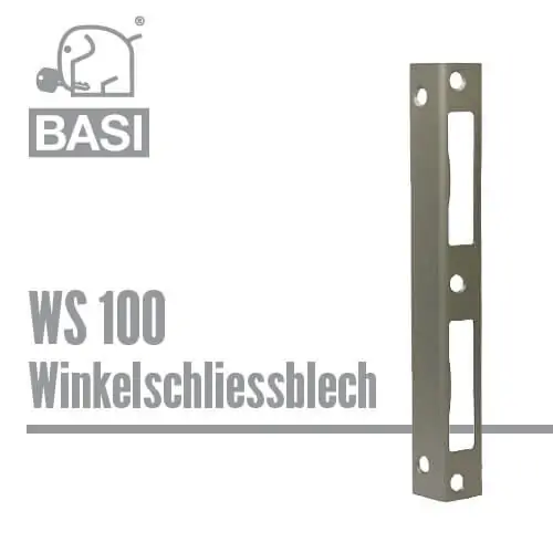 Winkelschliessblech WS100