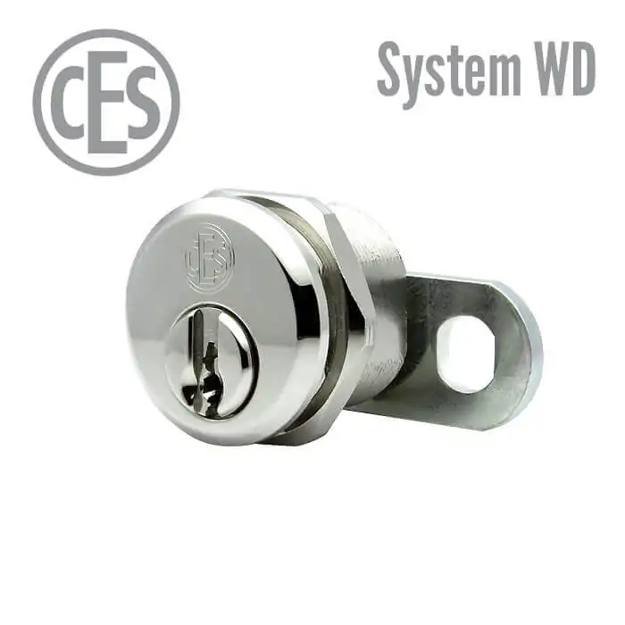 CES WD Hebelzylinder 5558 mit Sicherungskarte