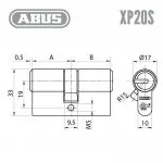 ABUS XP20S Schließzylinder – Bild 2
