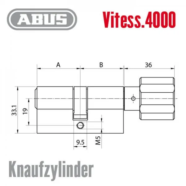 Vitess.4000 Knaufzylinder – Bild 2