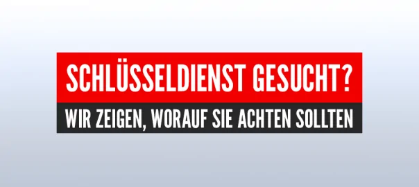 schluesseldienst vergleich