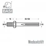 BASI Wechselstift 10 mm – Bild 2
