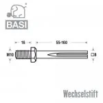 BASI Wechselstift 8 mm – Bild 2