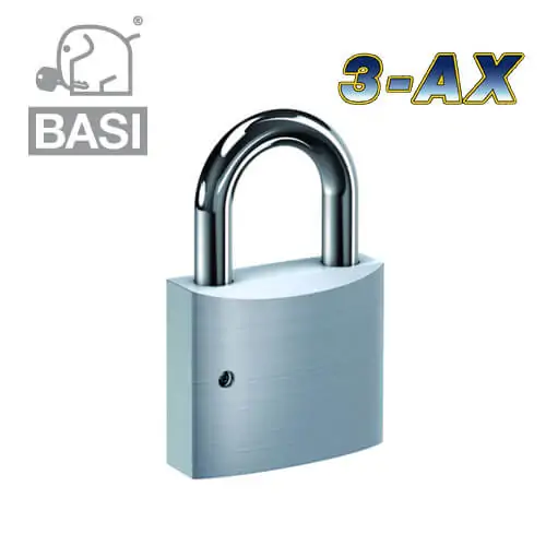 Basi 3-AX Vorhangschloss. Dieses Schließzylindersystem wird nach neuesten Qualitätskriterien bei uns produziert und ist speziell für die Fertigung von Schließanlagen entwickelt