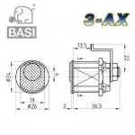 3-AX Hebelzylinder – Bild 2