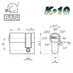 K10 Halbzylinder – Bild 2