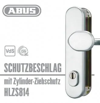 Abus Schutzbeschlag HLZS814 mit Zylinderabdeckung
