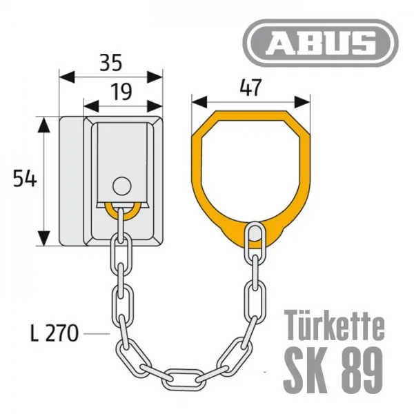 Türgriffkette SK89 – Bild 2