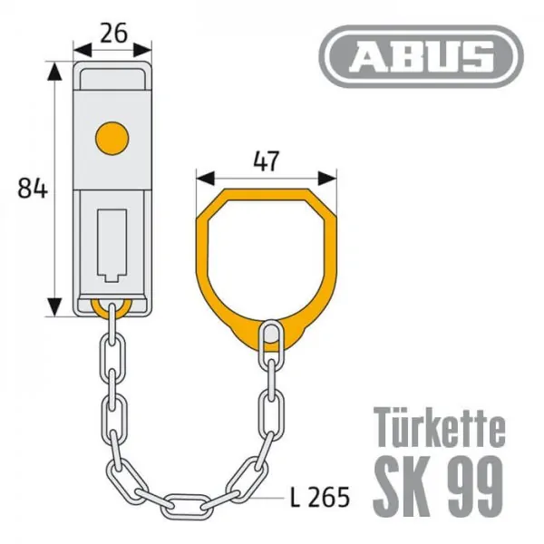 Türgriffkette SK99 – Bild 2