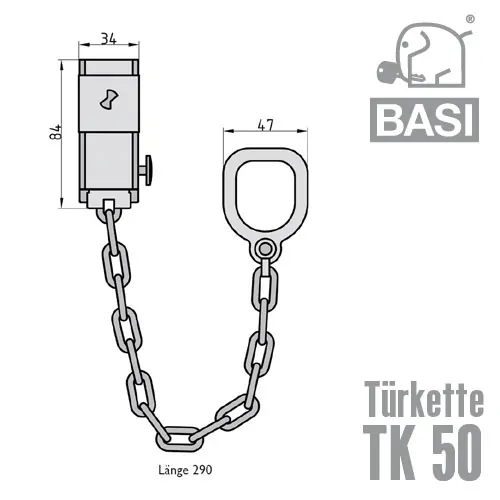 Türgriffkette TK50 – Bild 2