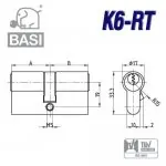 BASI K6-RT Schließzylinder – Bild 2
