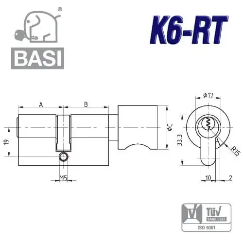 K6-RT Knaufzylinder – Bild 2