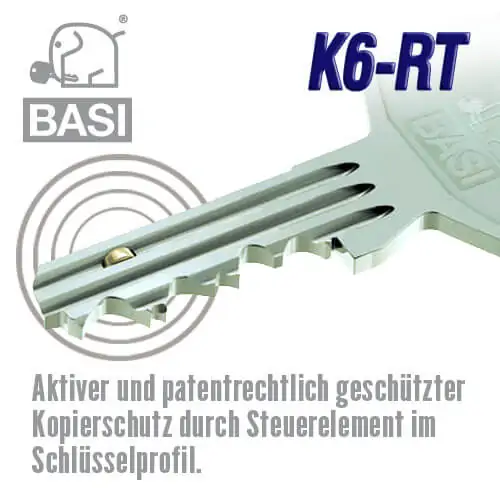 BASI K6-RT Schließzylinder – Bild 3