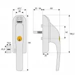 Fenstergriff FG300A – Bild 3