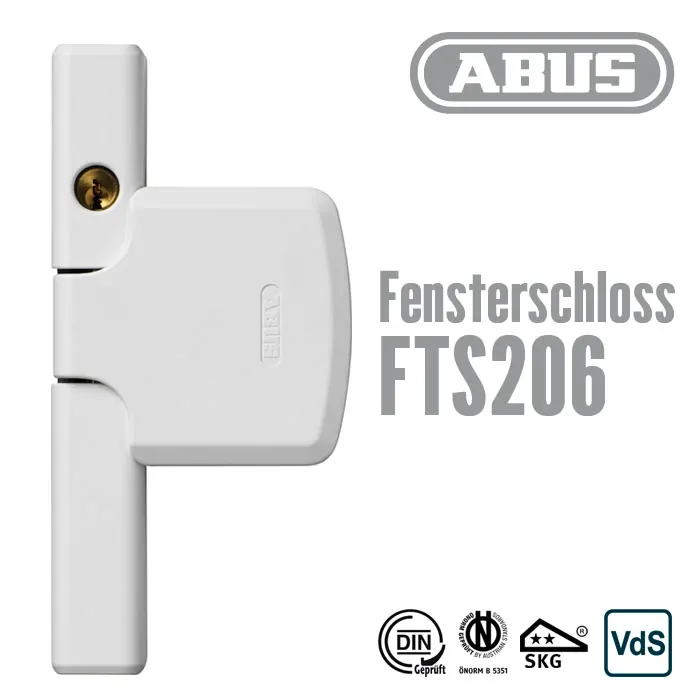 abus fensterschloss fts206